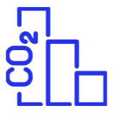 icon carbon footprint